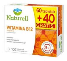 Vitaminas B12 Naturell, 100 tablečių