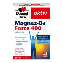 Maisto papildas Doppelherz aktiv Magnesium-B6 Forte 400, 30 tablečių