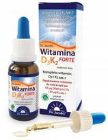 Maisto papildas Vitamin D3 + K2 MK7 FORTE Dr. JacobS 20 ml 640 dozatorių