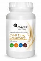 Cinkas Chelated Aliness 100 kaps. be gliuteno, VEGE
