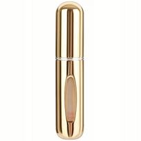Kelioninis purškiamas kvepalų buteliukas, auksinis, 5 ml
