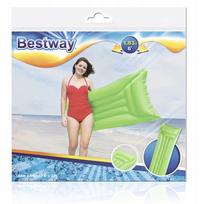 Pripučiamas čiužinys Bestway 183 cm su atlošu, žalias