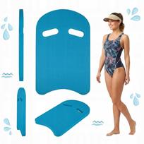 Plaukimo lenta AS Aqua-Sport su rankenomis, mėlyna