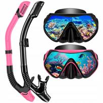 Nardymo ir snorkeliavimo rinkinys su profesionalia kauke