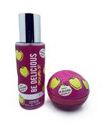 Rinkinys: DKNY Be Delicious Orchard St. kūno dulksna 250 ml ir kvepalai 100 ml