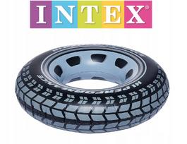 Pripučiama plaukimo padanga Intex Black tyre 91 cm #59252