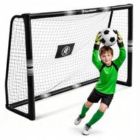 Futbolo vartai HyperMotion 180 × 120 cm juodi