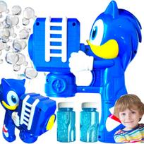 Muilo burbulų šautuvas Sonic su muilo skysčiu Sonic Hedgehog