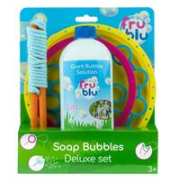Muilo burbulų rinkinys vaikams Fru Blu Deluxe su 0,4 l skysčio