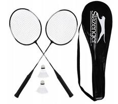 Badmintono rinkinys ALUMINUM, 2 raketės, 2 strėlytės