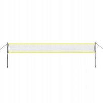 Badmintono tinklas su teleskopiniais stulpais 600x60 cm NILS NT310