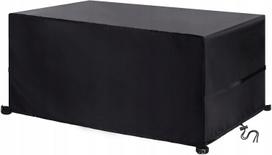 Lauko baldų uždangalas 185x90x74 cm Oxford 420D, atsparus vandeniui