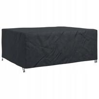 Lauko baldų uždangalas juodas 220 x 190 x 85 cm 210D