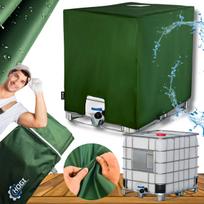 Tentinis uždangalas TANK MAUZER 1000L 100x120x116 cm žalias