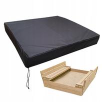 Smėlio dėžės uždangalas 120x120x16 cm, Super Oxford audinys