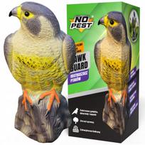 Paukščių baidyklė falcon hawk mock-up, apsauga nuo genių ir žvirblių