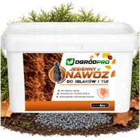 Trąšos spygliuočiams rudeninės, granulės, 4 kg