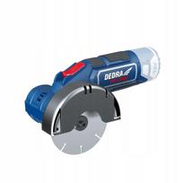 Kampinis šlifuoklis 12V DEDRA MAUS12, 76 mm, be akumuliatoriaus