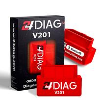 Diagnostinė sąsaja ELM327 Bluetooth OBD2 Android 24DIAG V201