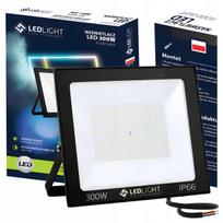 LED halogeninė 300W lauko prožektorius 6500 Slim