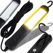 Dirbtuvių LED lempa su kabliuku, magnetu ir 9 m laidu XXL
