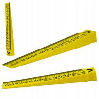 Tikslus V formos diržo tarpo matuoklis 1–18 mm