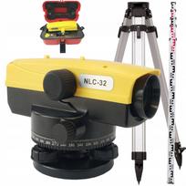 Optinis nivelyras SurvGeo NLC-32 32x su trikoju ir 5 m liniuote