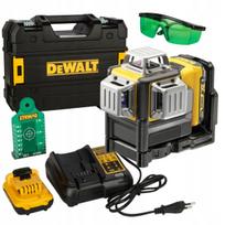 Kryžminis žaliasis lazeris 3x 360° 2,0Ah DeWalt DCE089D1G