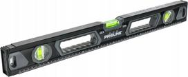 Gulsčiukas PROLINE su aliuminio rankenomis 120 cm 3 libelės 0,5 mm/1 m 15973