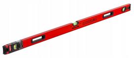 Gulsčiukas su aliuminio rankenomis 120 cm 3 libeliai 1 mm/1 m STAND Proline