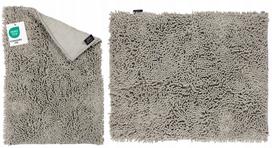 Voniai skirtas minkštas sugeriantis kilimėlis BEIGE MACAROONS RAINBOW 70x120 cm