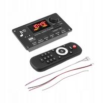 Automobilio radijo audio modulis su USB, TF, FM, 12V, nuotolinio valdymo pultu, WMA ekranu