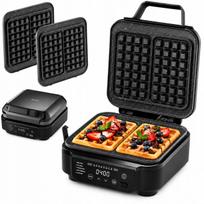 Vaflinė Kerch Belgo 2200W, 2 vafliai, 5 programos, 8 lygiai, nuimamos plokštės