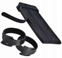 Velcro juostelių rinkinys laidų tvirtinimui, 50 vnt.