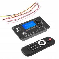 Automobilio „Bluetooth“ MP3 dekoderio plokštė su USB, TF, FM, 12V, nuotolinio valdymo pultu