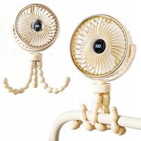 Ventiliatorius Marsee Octopus Windmill, lankstus, tylus, USB, 2000mAh