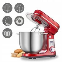 Virtuvinis kombainas BioloMix BM601 1200W, 6L plieninė talpa, tylus DC variklis