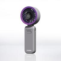 Stalinis mini ventiliatorius WINDMILL, 3600mAh, USB, tylus