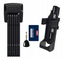 Dviratinė spyna ABUS BORDO XPLUS 6500K/90 juoda SH