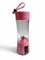 Mini kokteilių plakiklis JUICE CUP, rožinis, 380 ml
