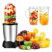 Maisto smulkintuvas-blenderis 600W, 2 indai 470 ml