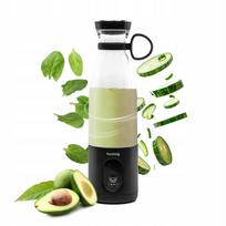 Belaidis HUSLOG TO GO 315W juodas nešiojamas trintuvė-smoothie maišytuvas