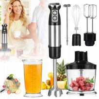 Rankinis virtuvinis trintuvas-mikseris ROBOT TURBO 600W 6in1 su gertuve