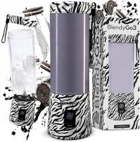 Mini USB belaidis blenderis 550 ml, Zebra