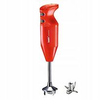 Rankinis blenderis bamix M160, 160W, 2 pakopų, raudonas