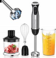 Rankinis trintuvo rinkinys 4in1 1000W Bonsenkitchen su plakikliu ir smulkintuvu