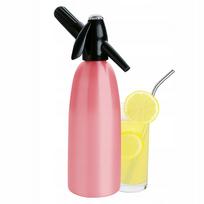 Nešiojamas gazuoto vandens sifonas QUICK SODA MAKER 1L PINK ART