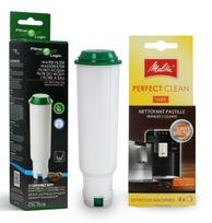 Vandens filtras FilterLogic CFL-701B kavinukui ir valymo tabletės Melitta 4 vnt.
