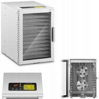 Maisto džiovintuvas 800W, 12 grotelių, nerūdijantis plienas, 230V, laikmatis 24h