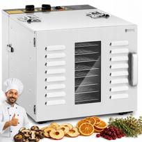 Vaisių ir grybų džiovyklė Royal Catering 1000W 10 dėklų
